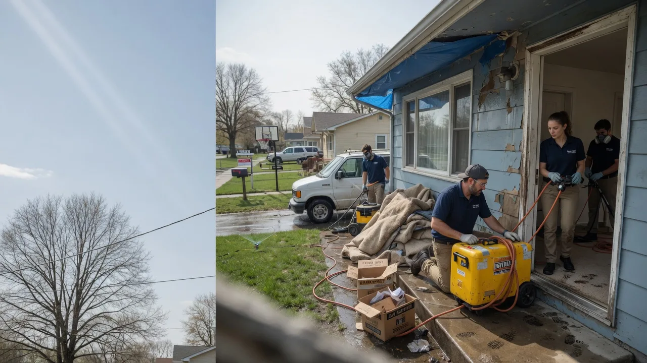 Basement Flood Cleanup in Kent, MN near me